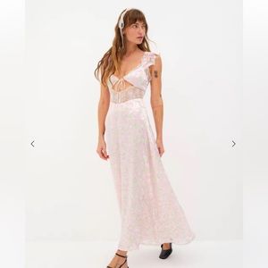 For Love & Lemons Estelle Maxi Dress